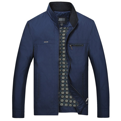 奥拼中年夹克2017新款40岁男装秋冬季外套加