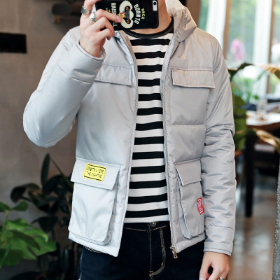 英雄之鹰男士棉衣加厚中长款棉衣男青少年外套