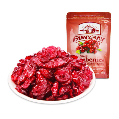 加拿大原装进口 蔓越莓干 红梅干 120g *1袋 休