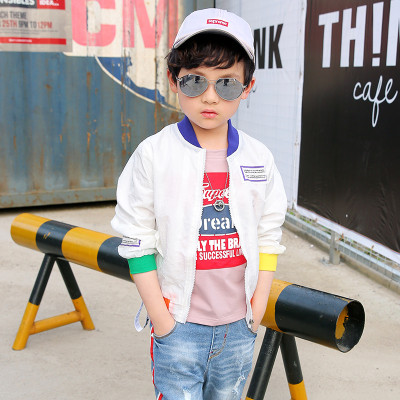 笛钰 夏款男童防晒衣2017新款童装薄款中大童