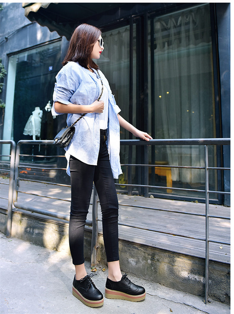 卡迪尔·赫本女鞋2017秋冬新款潮流休闲时尚