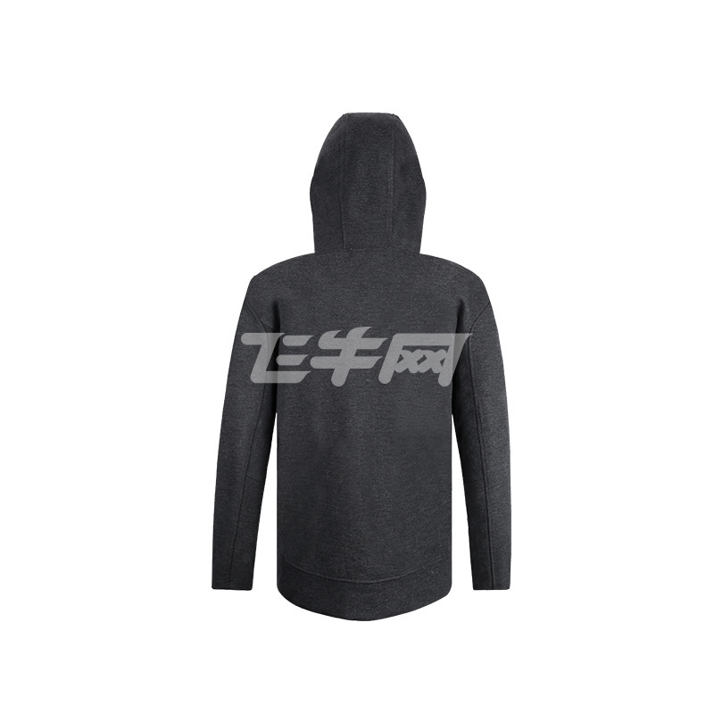 viishow2015秋冬新款卫衣 欧美街头连帽中领卫衣 套头纯色卫衣男