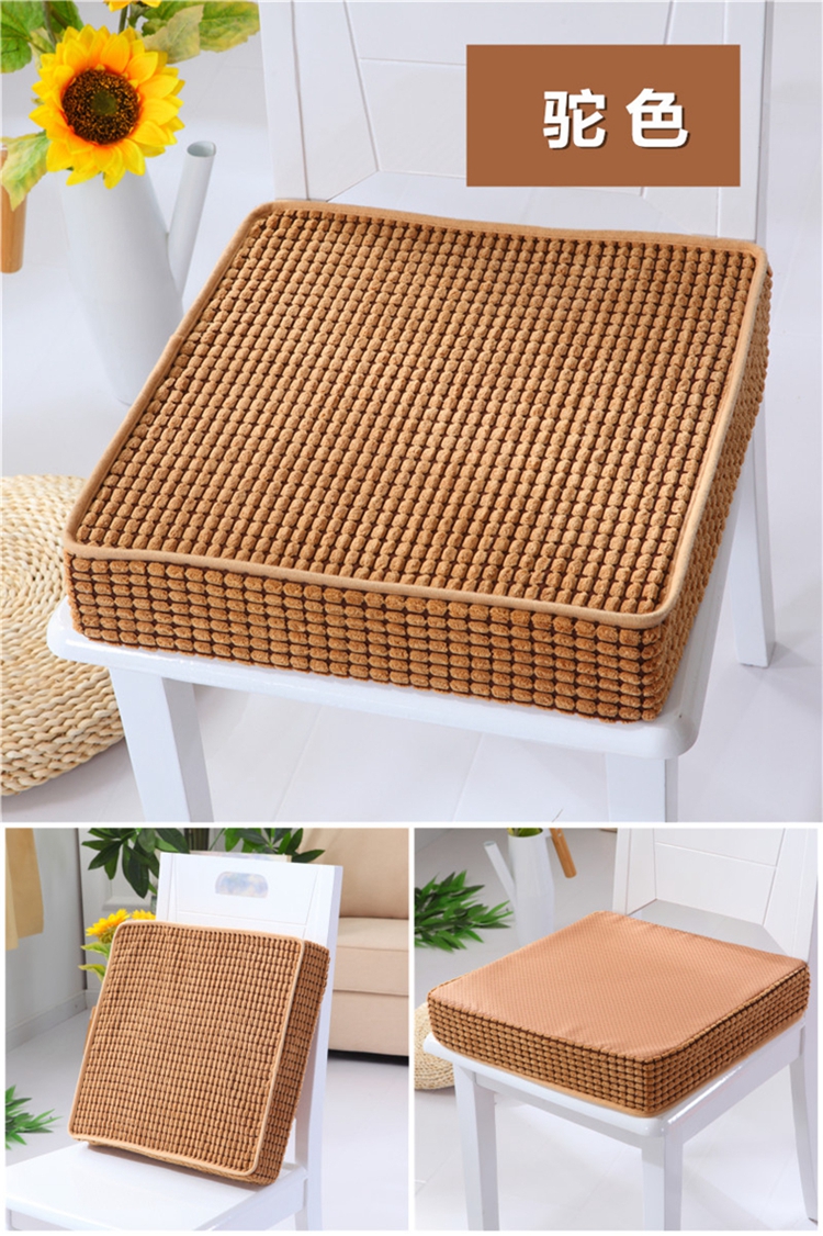 静欣家居玉米粒四季垫可拆洗防滑座垫 加厚加高榻榻米儿童垫学生餐