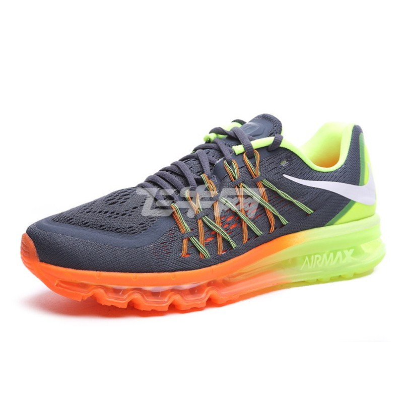 nike男鞋 耐克air max 2015全掌氣墊鞋新款夏季透氣網面運動鞋698902