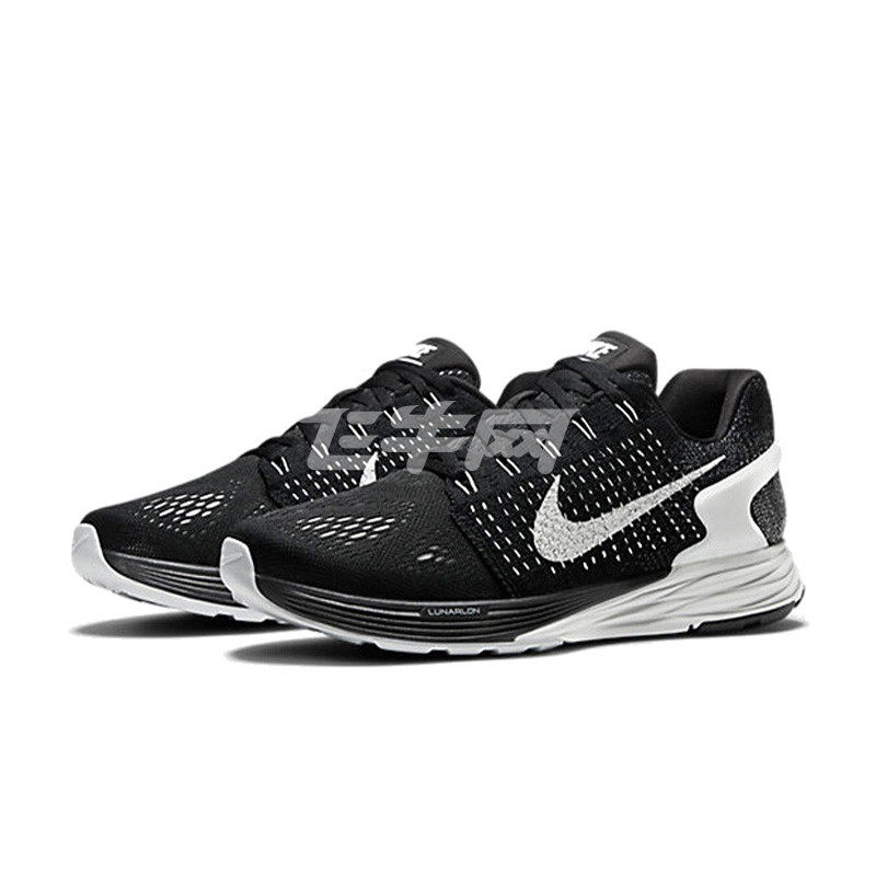 nike/耐克女鞋lunarglide7登月飛線透氣運動跑步鞋747356