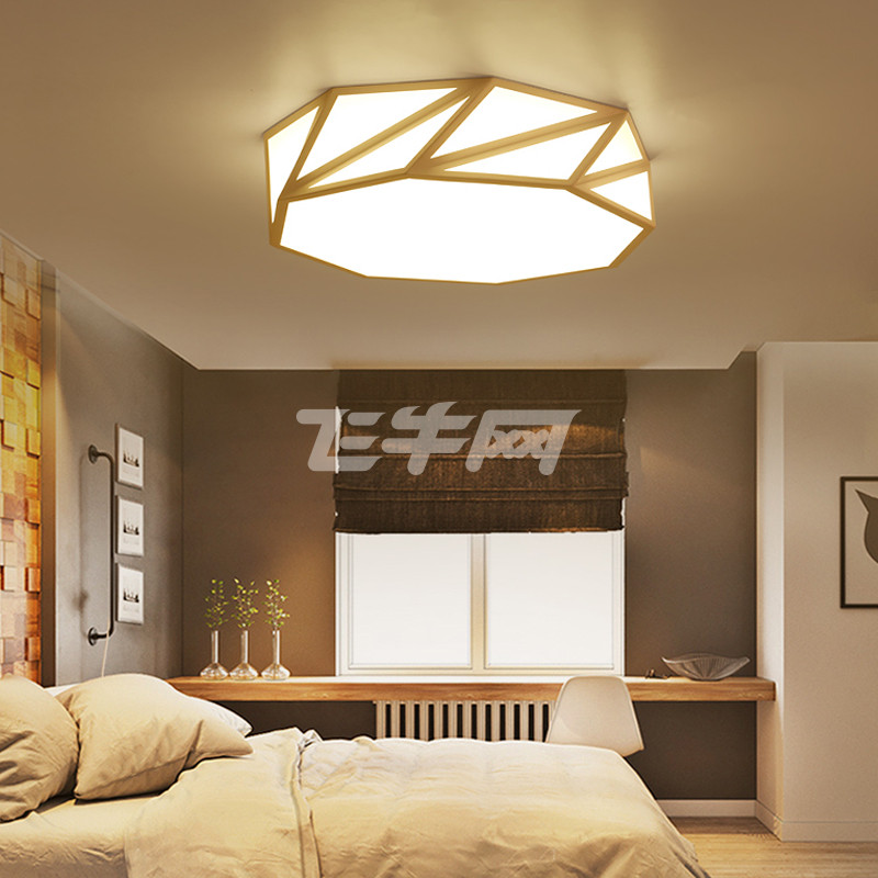 美吉特亚克力现代客栈卧室吸顶灯新中式风格餐厅灯具铁艺