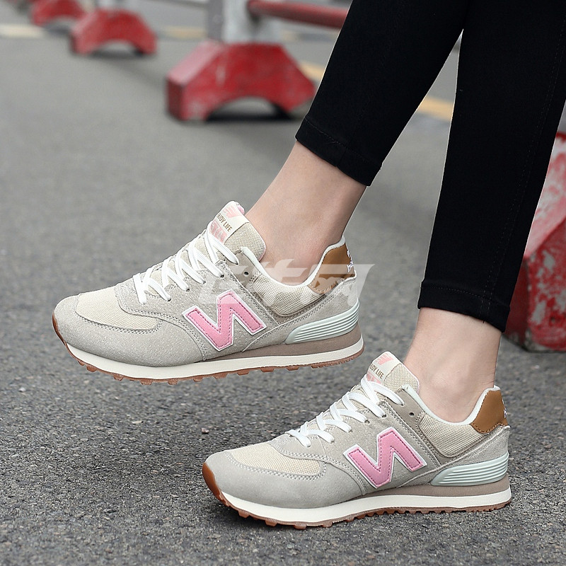 纽百伦运动春季n字鞋女韩版新款运动鞋女学生平底百搭透气跑步鞋板鞋