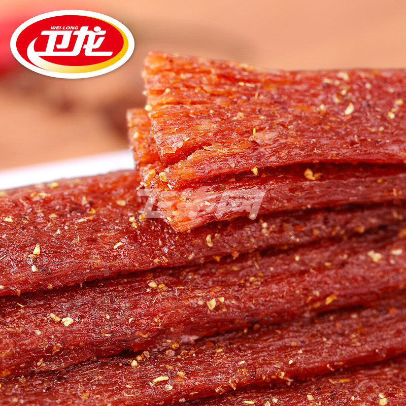 卫龙亲嘴条300g辣条辣味素肉小吃 麻辣怀旧休闲零食